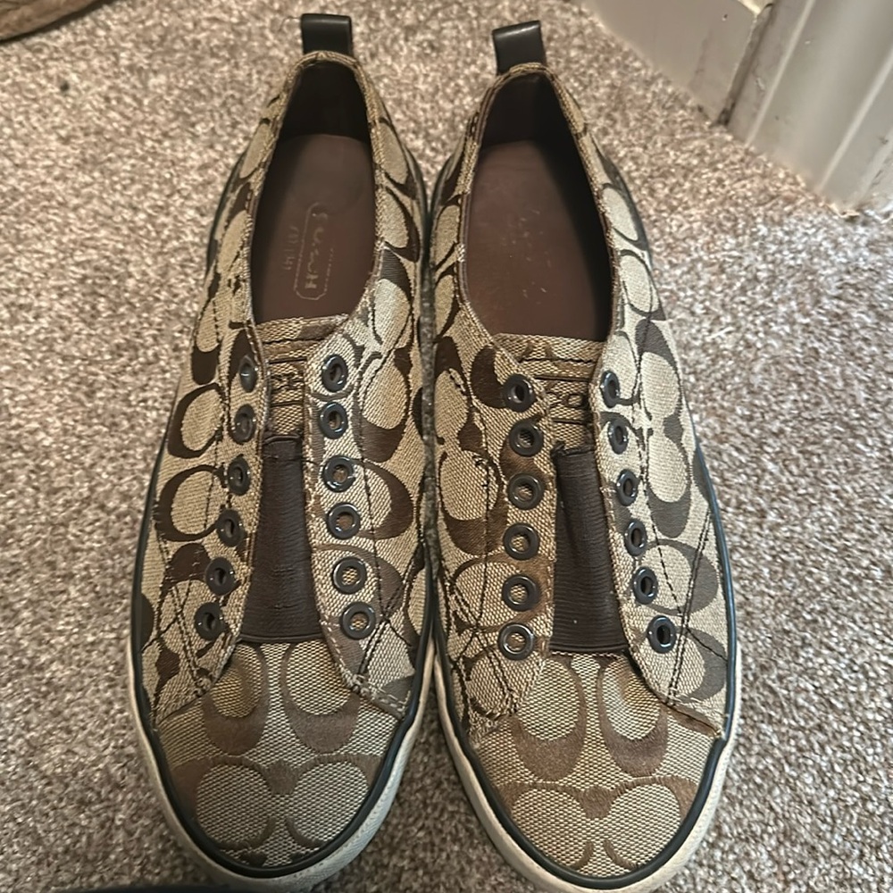 Authentic Coach tennis shoes